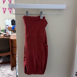 Lululemon leggings burnt orange